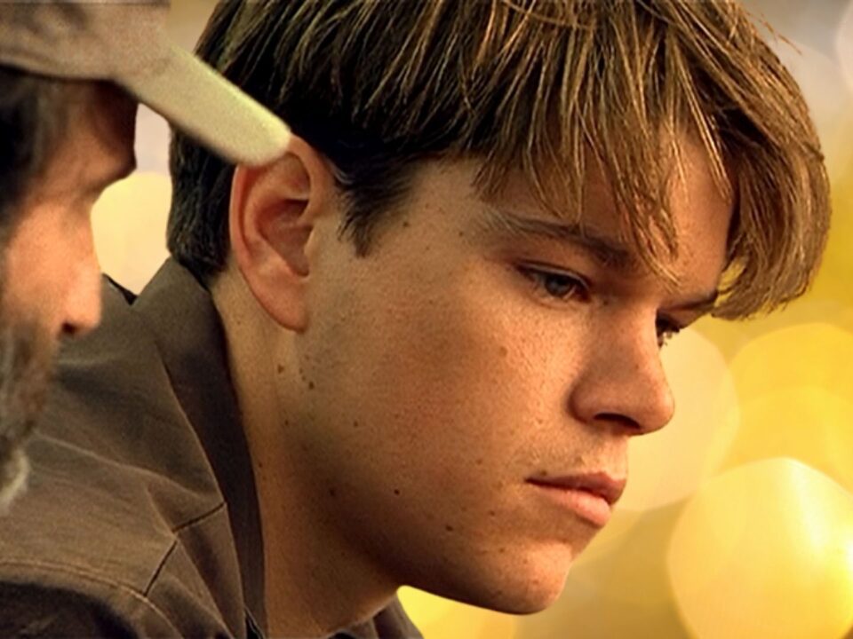 matt damon e robin williams in will hunting genio ribelle